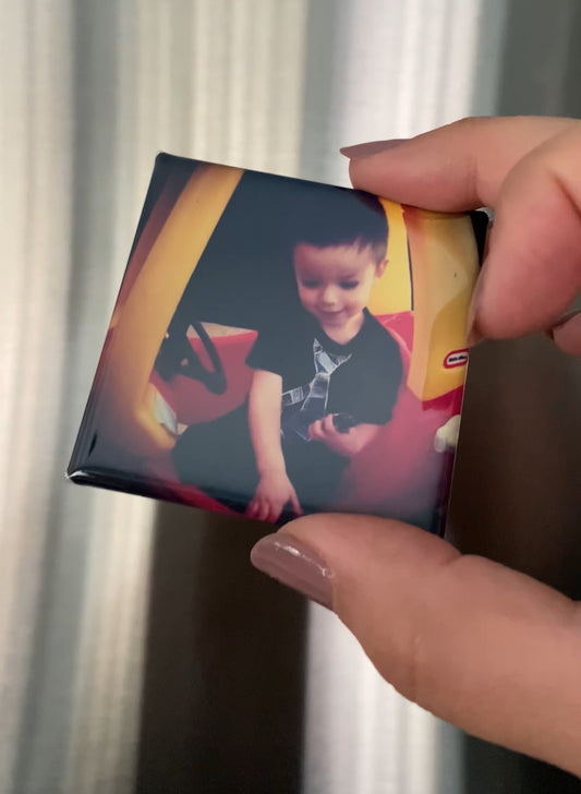 1 Photo Magnet square 2x2"